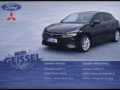 Gebraucht Opel Corsa Elegance 101 PS (74 kW) 2022 Schwarz Kleinwagen