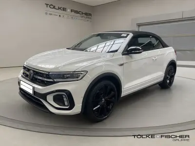 Brugt VW T-Roc Cabriolet R-line 150 HK (110 kW) 2023 Hvid Cabriolet