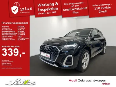 Gebraucht Audi Q5 S-Line 204 PS (150 kW) 2023 Mythosschwarz metallic SUV