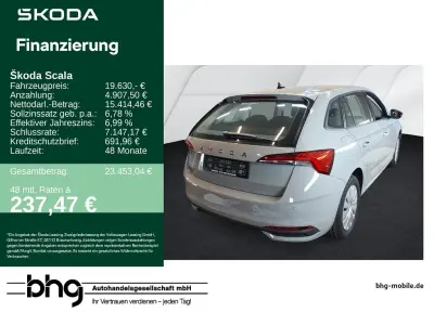Gebraucht Skoda Scala Essence 95 PS (69 kW) 2025 Stahlgrau Kleinwagen