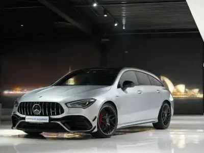 Brugt Mercedes CLA45 AMG AMG 422 HK (310 kW) 2022 Sølv Stationcar