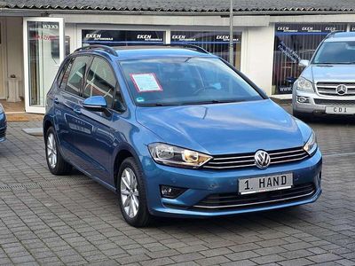 Gebraucht VW Golf Sportsvan LOUNGE 86 PS (63 kW) 2015 Pacific blue metallic Van / Kleinbus