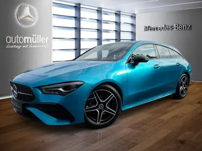 Gebraucht Mercedes CLA180 Shooting Brake AMG 136 PS (100 kW) 2025 Blau Kombi