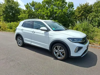 Gebraucht VW T-Cross R-line 116 PS (85 kW) 2024 Weiß SUV