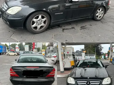 Gebraucht Mercedes SLK200 163 PS (119 kW) 2000 Schwarz Cabrio