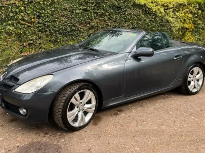 Gebraucht Mercedes SLK300 Sport Edition 231 PS (169 kW) 2010 Grau Cabrio