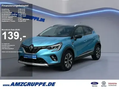 Gebraucht Renault Captur Intens 91 PS (66 kW) 2021 Blau met SUV