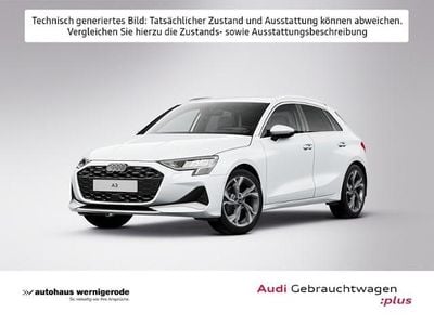 Gletscherweiß metallic Gebraucht 2025 Audi A3 Advanced Plus | 46.740 €