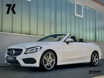 Gebraucht Mercedes C300 AMG line 245 PS (180 kW) 2017 Weiß Cabrio