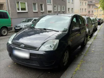 Gebraucht Ford Fiesta 60 PS (44 kW) 2005 Blau Kleinwagen