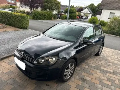 Gebraucht VW Golf VI Comfortline 80 PS (58 kW) 2009 Schwarz Kleinwagen