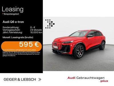 Gebraucht Audi Q6 e-tron S-Line 284 kW (387 PS) 2025 Soneirarot metallic SUV