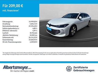 Usata VW Passat Business 150 CV (110 kW) 2025 Bianco Station wagon