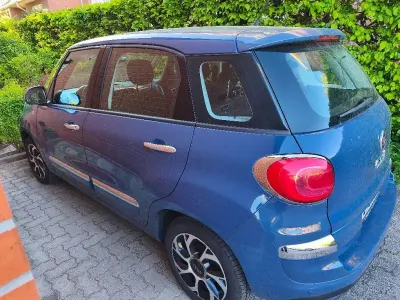 Gebraucht Fiat 500L Pop Star 95 PS (69 kW) 2017 Blau Van / Kleinbus