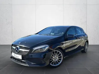 Gebraucht Mercedes A200 AMG line 156 PS (114 kW) 2017 Schwarz Limousine