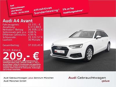 Gebraucht Audi A4 Sport 204 PS (150 kW) 2024 Arkonaweiß Kombi