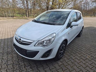 Gebraucht Opel Corsa Satellite 69 PS (50 kW) 2011 Weiß Kleinwagen