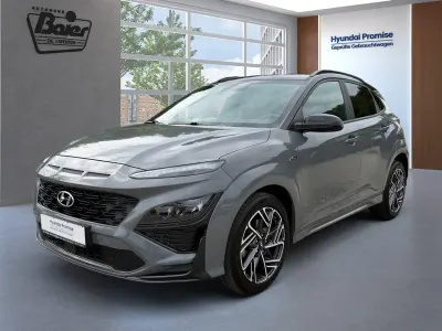 Gebraucht Hyundai Kona N Line 120 PS (88 kW) 2022 Grau SUV