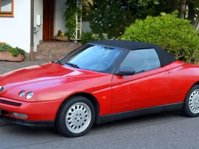 Gebraucht Alfa Romeo Spider 150 PS (110 kW) 1998 Rosso Cabrio