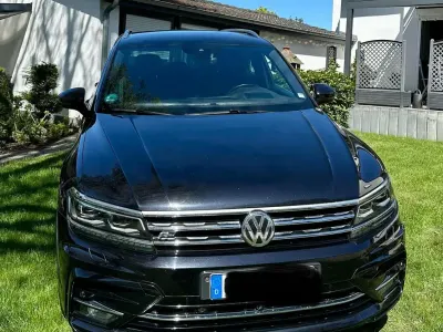 Brugt VW Tiguan R-line 240 HK (176 kW) 2018 Sort SUV