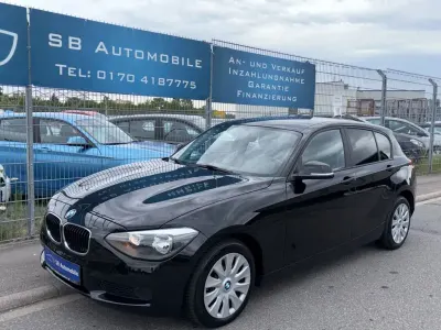Gebraucht BMW 114 Sport Line 102 PS (75 kW) 2014 Schwarz Kleinwagen
