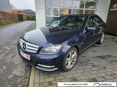 Usata Mercedes C180 Avantgarde 120 CV (88 kW) 2012 Blu Berlina