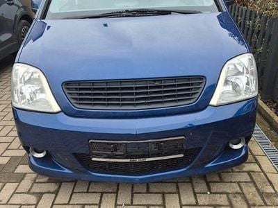 Gebraucht Opel Meriva Edition 101 PS (74 kW) 2004 Blau Van / Kleinbus