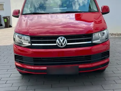Brugt VW T6 150 HK (110 kW) 2017 Rød Van