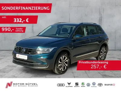Używany VW Tiguan Active 150 KM (110 kW) 2022 Niebieski SUV