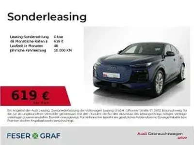 Gebraucht Audi Q6 e-tron Ambiente 185 kW (252 PS) 2025 Ascariblau metallic SUV
