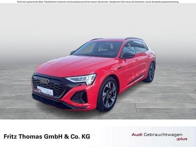 Gebraucht Audi Q8 e-tron S-Line 300 kW (408 PS) 2023 Rot SUV