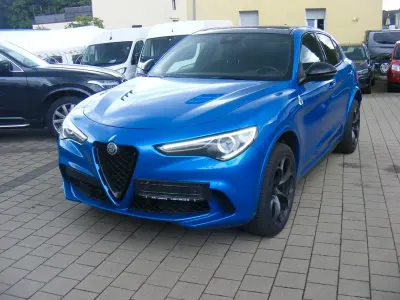 Gebraucht Alfa Romeo Stelvio Quadrifoglio 510 PS (375 kW) 2022 Blau SUV