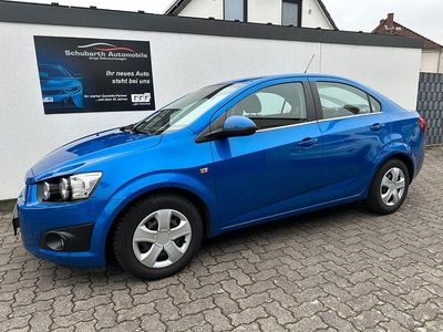 Gebraucht Chevrolet Aveo LT 101 PS (74 kW) 2011 Blau Limousine