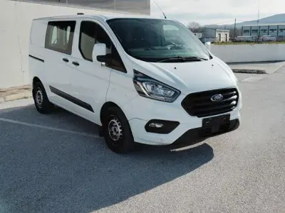 Gebraucht Ford Transit Custom 131 PS (96 kW) 2018 Weiß Van / Kleinbus