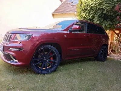 Brugt Jeep Grand Cherokee SRT 468 HK (344 kW) 2012 Rød SUV