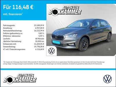 Neu Skoda Fabia Selection 116 PS (85 kW) 2026 Grau Kleinwagen