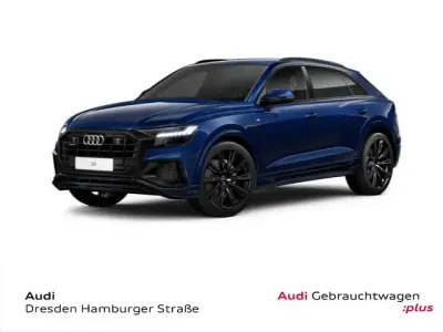 Gebraucht Audi Q8 Ambiente 286 PS (210 kW) 2023 Navarrablau metallic SUV