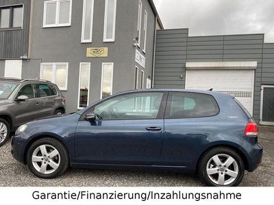 Gebraucht VW Golf VI Team 105 PS (77 kW) 2010 Blau Kleinwagen