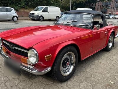 Usata Triumph TR6 143 CV (105 kW) 1971 Rosso Cabrio