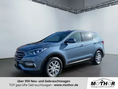 Brugt Hyundai Santa Fe Premium 200 HK (147 kW) 2018 Blå SUV