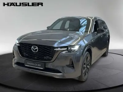Neu Mazda CX-80 Homura-Line 328 PS (241 kW) 2025 Machine grey SUV