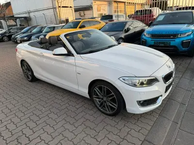 Używany BMW 225 Luxury Line 224 KM (164 kW) 2017 Biały Kabriolet