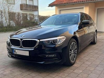 Usata BMW 520 Sport Line 190 CV (139 kW) 2018 Nero Station wagon