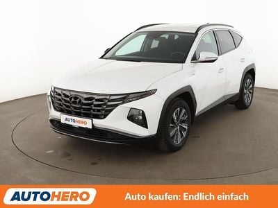 Gebraucht Hyundai Tucson Select 136 PS (100 kW) 2021 Weiß SUV