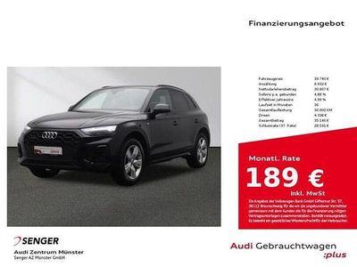 Gebraucht Audi Q5 S-Line 265 PS (194 kW) 2022 Mythosschwarz metallic SUV