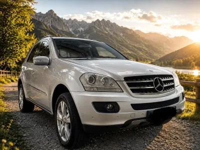 Gebraucht Mercedes ML320 224 PS (164 kW) 2006 Silber SUV