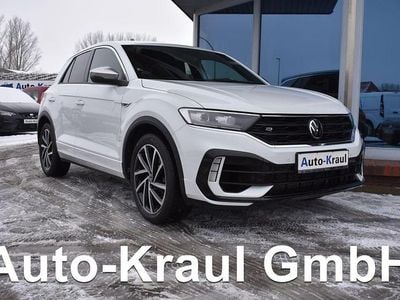 Pure white/dach schwarz Gebraucht 2021 VW T-Roc R SUV | 28.749 € (Guter Preis)