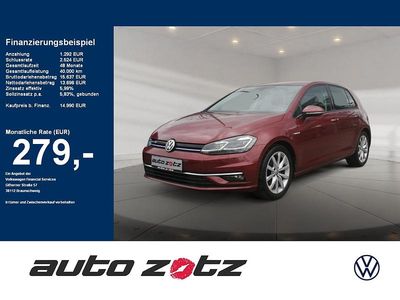 Occasion VW Golf VII Highline 131 ch (96 kW) 2019 Rouge Berline