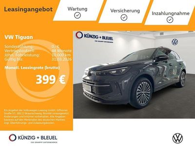 Neu VW Tiguan Goal 150 PS (110 kW) 2025 Delfingrau metallic SUV