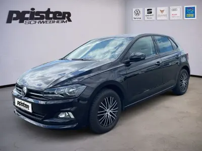 Gebraucht VW Polo Comfortline 95 PS (69 kW) 2018 Schwarz Kleinwagen